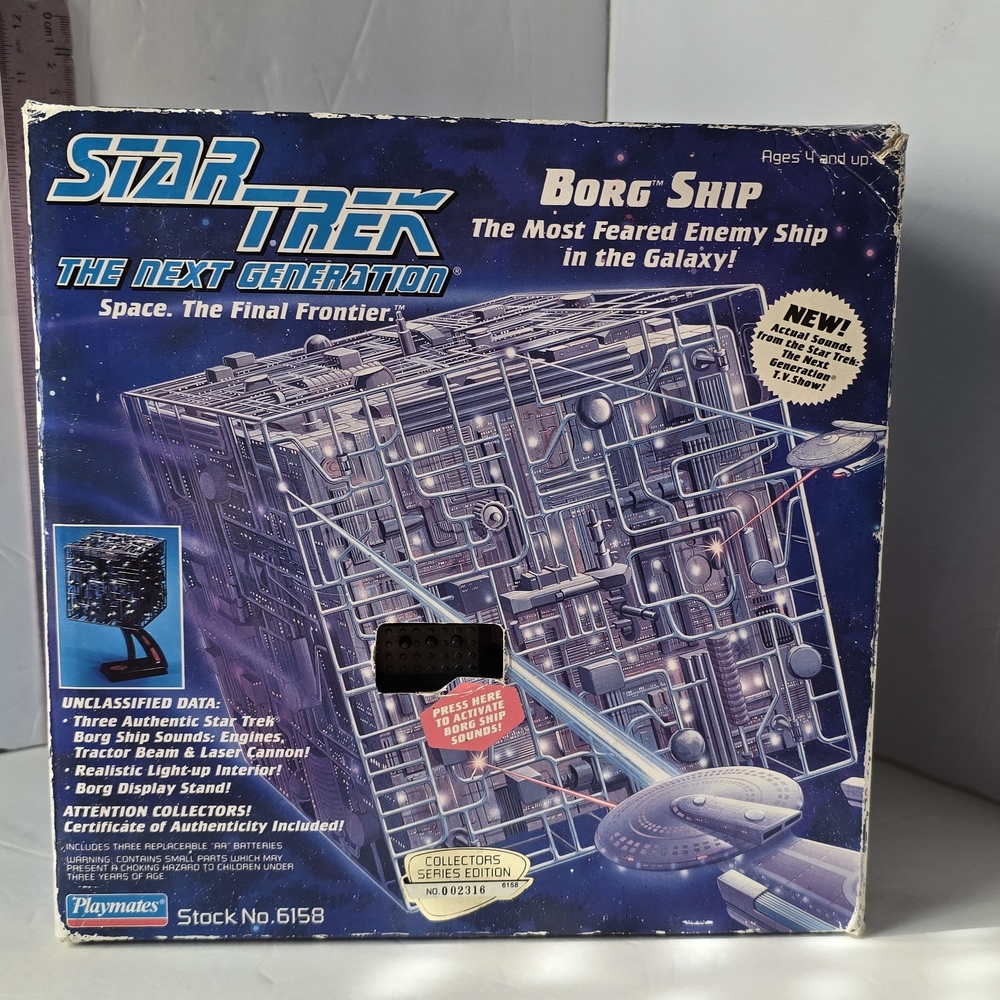 Star Trek Borg Ship - Black